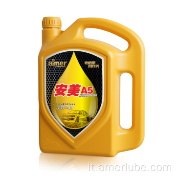 Olio motore a benzina di idrogenazione sintetica Amer 10w30 /40